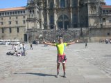 yo al Obradoiro.JPG